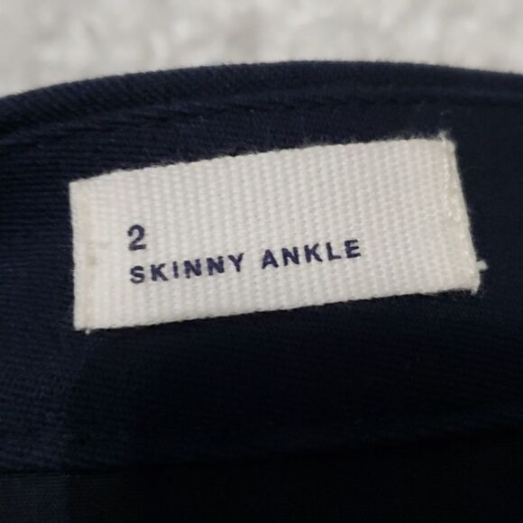 GAP tuxedo stripe navy skinny pant - Picture 4 of 6